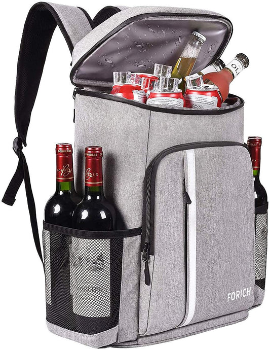 Backpack Cooler: Perfect for commuters, this backpack double as a cooler.  It's insulated, leak-resistant, and comfortable to wear. Whether you are heading to work or a picknic, this backpack keeps your food and drinks cool. 